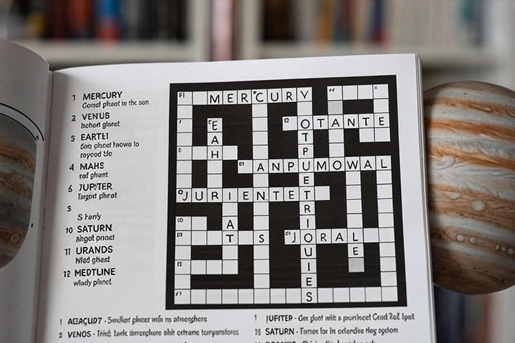 سیارات سماوی در جدول؛ پاسخ و توضیح