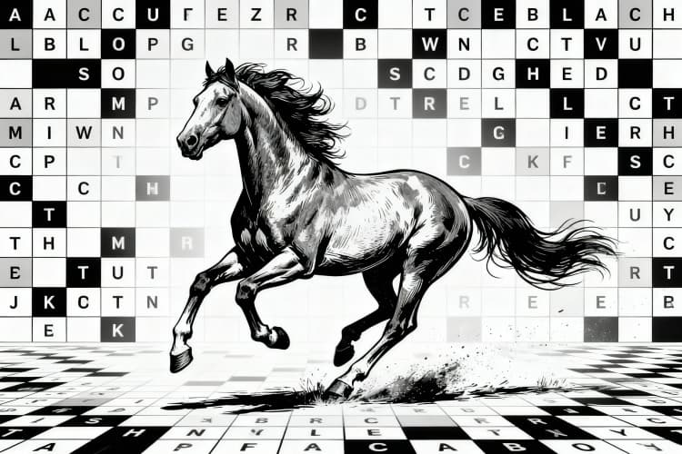 اسب چاپار در جدول کلمات متقاطع: پاسخ های ممکن و توضیحات