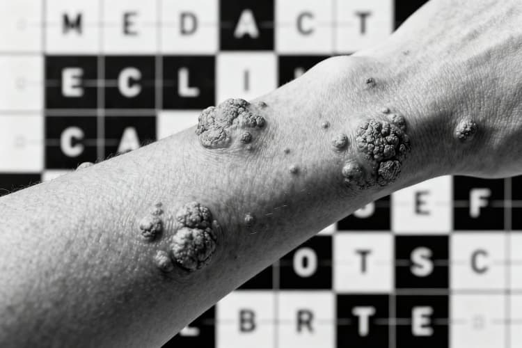 زگیل در جدول کلمات متقاطع: پاسخ های ممکن و توضیحات